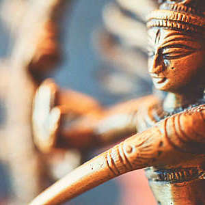 Sculpture of Shiva.